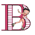 Alfabetten Betty boop 4 