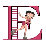 Alfabetten Betty boop 4 