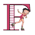 Alfabetten Betty boop 4 