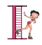 Alfabetten Betty boop 4 