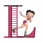 Alfabetten Betty boop 4 