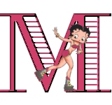 Alfabetten Betty boop 4 