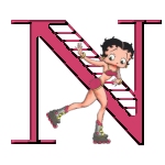 Alfabetten Betty boop 4 