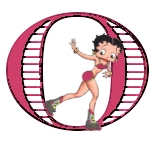 Alfabetten Betty boop 4 