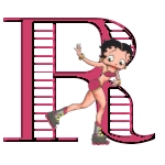 Alfabetten Betty boop 4 