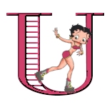 Alfabetten Betty boop 4 