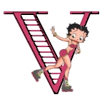 Alfabetten Betty boop 4 