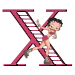 Alfabetten Betty boop 4 