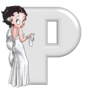 Alfabetten Betty boop 5 