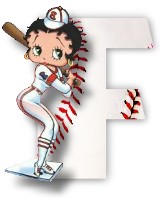 Alfabetten Betty boop 6 