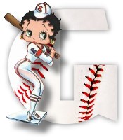 Alfabetten Betty boop 6 