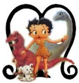 Alfabetten Betty boop 7 