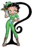 Alfabetten Betty boop 7 