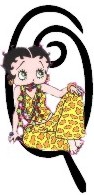 Alfabetten Betty boop 7 