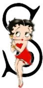 Alfabetten Betty boop 7 