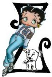 Alfabetten Betty boop 7 