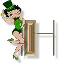 Alfabetten Betty boop 9 