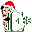 Alfabetten Betty boop kerst 