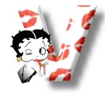 Alfabetten Betty boop kus 