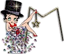 Alfabetten Betty boop transparant 2 