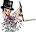 Alfabetten Betty boop transparant 2 