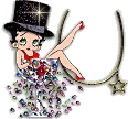 Alfabetten Betty boop transparant 2 