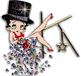 Alfabetten Betty boop transparant 2 