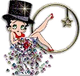 Alfabetten Betty boop transparant 2 