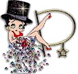 Alfabetten Betty boop transparant 2 