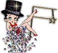 Alfabetten Betty boop transparant 2 