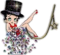 Alfabetten Betty boop transparant 2 