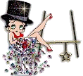 Alfabetten Betty boop transparant 2 