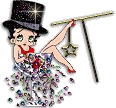 Alfabetten Betty boop transparant 2 