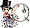 Alfabetten Betty boop transparant 2 