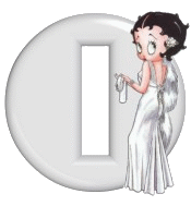 Alfabetten Betty boop transparant 4 