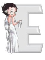 Alfabetten Betty boop transparant 4 