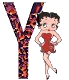 Alfabetten Betty boop transparant 5 