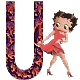 Alfabetten Betty boop transparant 5 