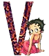 Alfabetten Betty boop transparant 5 