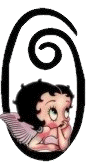 Alfabetten Betty boop transparant 