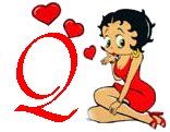 Alfabetten Betty boop valentijn 