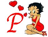 Alfabetten Betty boop valentijn 