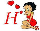 Alfabetten Betty boop valentijn 