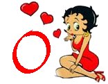 Alfabetten Betty boop valentijn 