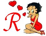 Alfabetten Betty boop valentijn 