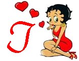 Alfabetten Betty boop valentijn 