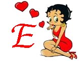 Alfabetten Betty boop valentijn 