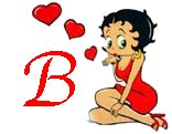 Alfabetten Betty boop valentijn 