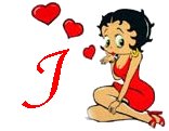 Alfabetten Betty boop valentijn 