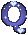 Alfabetten Blauw 10 Letter Q